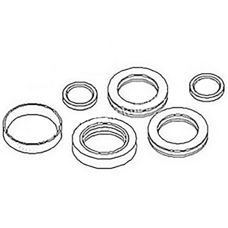 Aftermarket Hydraulic Boom Cylinder Seal Kit Fits Takeuchi Excavator TB35S 19000-11899